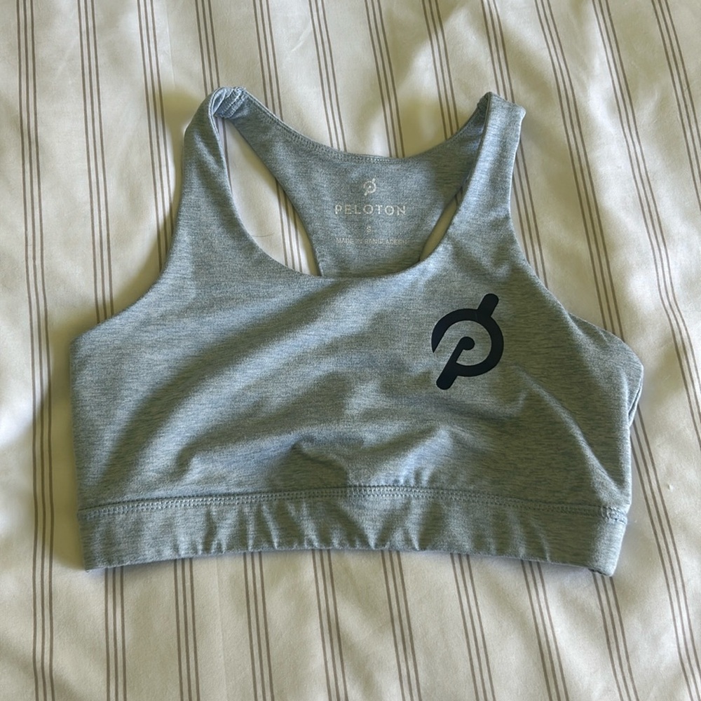Peloton racer back sports bra